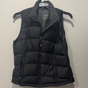 L.L. Bean Women's Classic Black Quilted Vest